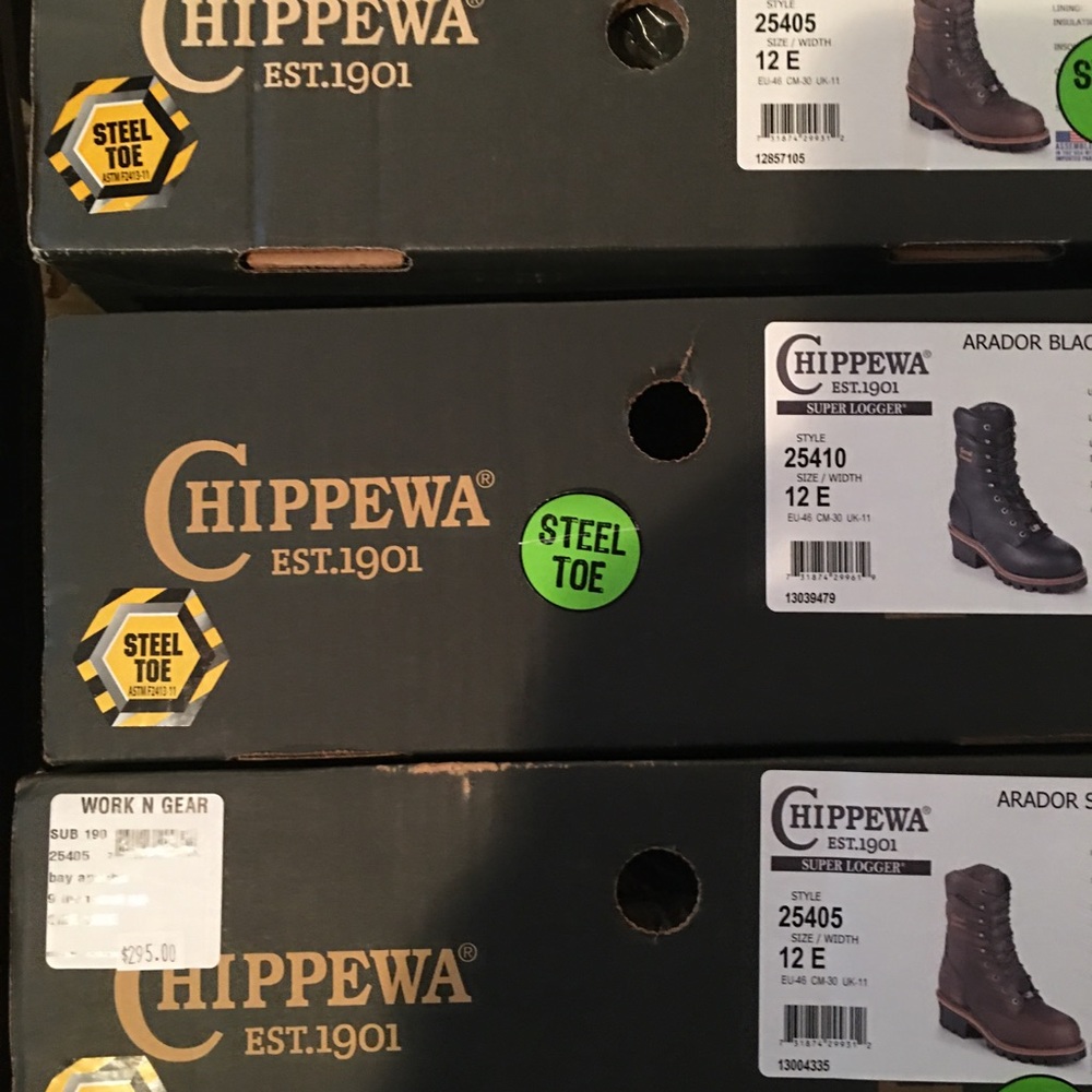 Chippewa 9” boots